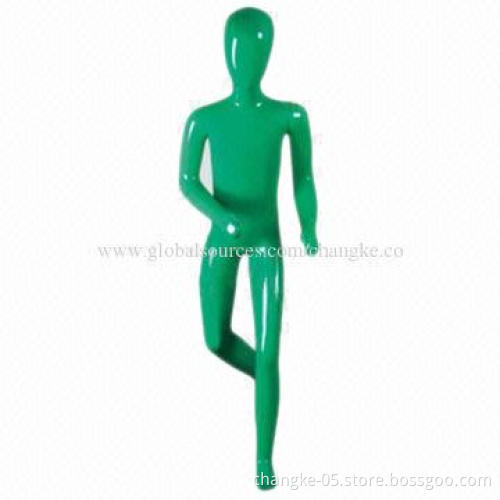 Abstract children's mannequin for sports, durable and eco-friendly